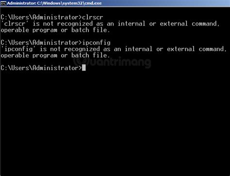 chmod is not recognized as an internal or external command|cmd .